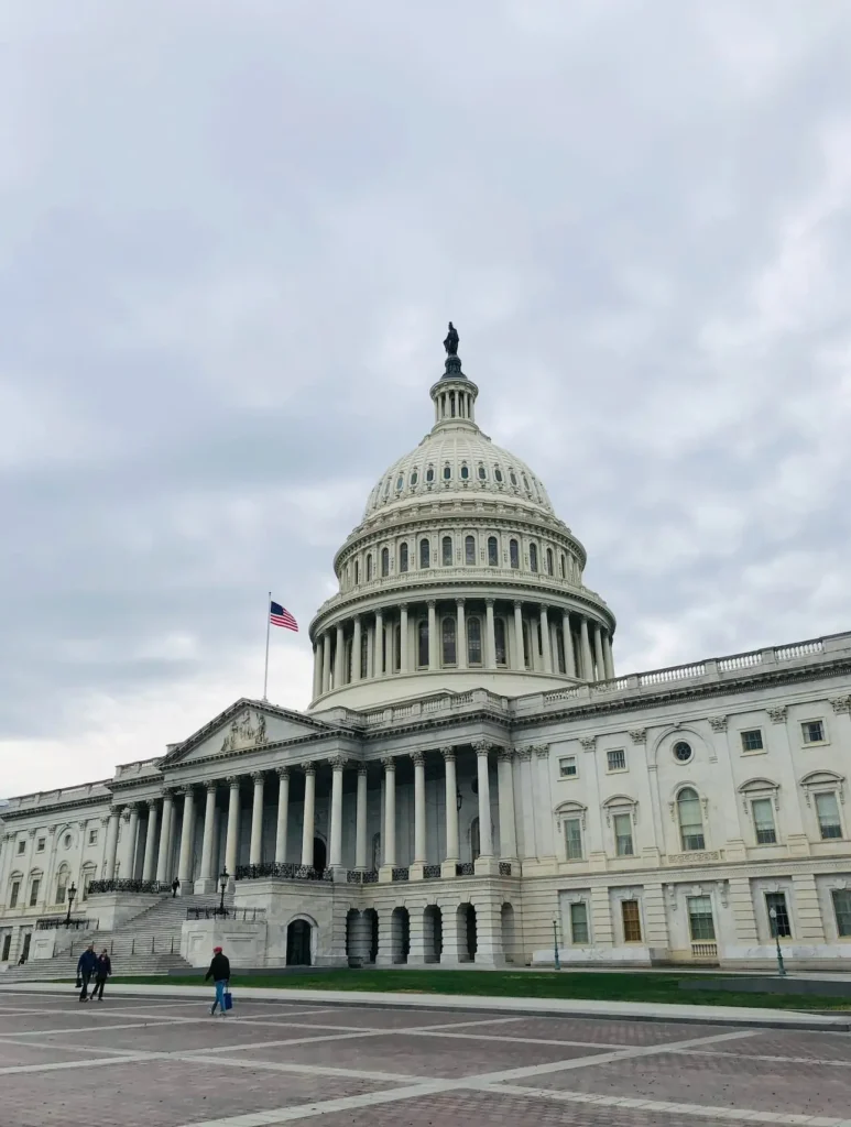 미국 직항 노선 여행지 - 미 국회의사당 촬영사진